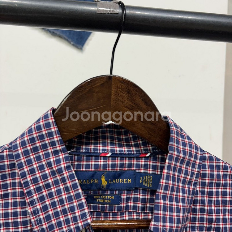 (95) 폴로 랄프로렌 캐주얼 멀티포니 체크 셔츠 남방--1