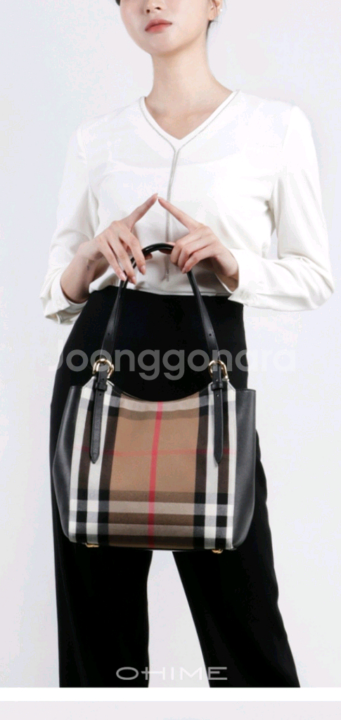 버버리 캔터비 숄더백 토트백 정품S급(감정O)구찌프라다루이비통디올고야드샤넬셀린느보테가생로랑--0