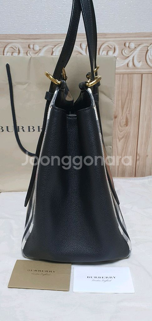 버버리 캔터비 숄더백 토트백 정품S급(감정O)구찌프라다루이비통디올고야드샤넬셀린느보테가생로랑--7