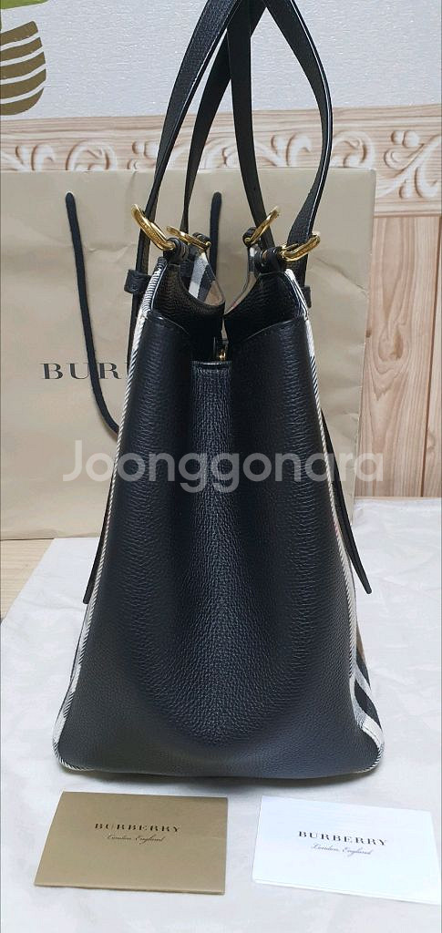 버버리 캔터비 숄더백 토트백 정품S급(감정O)구찌프라다루이비통디올고야드샤넬셀린느보테가생로랑--6