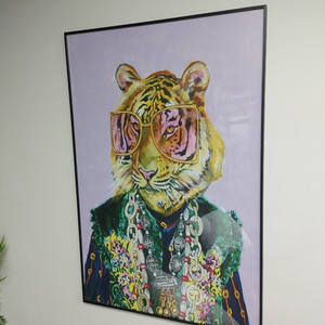 안테리어용 초대형 그림액자 대형액자 사자그림 팝니다