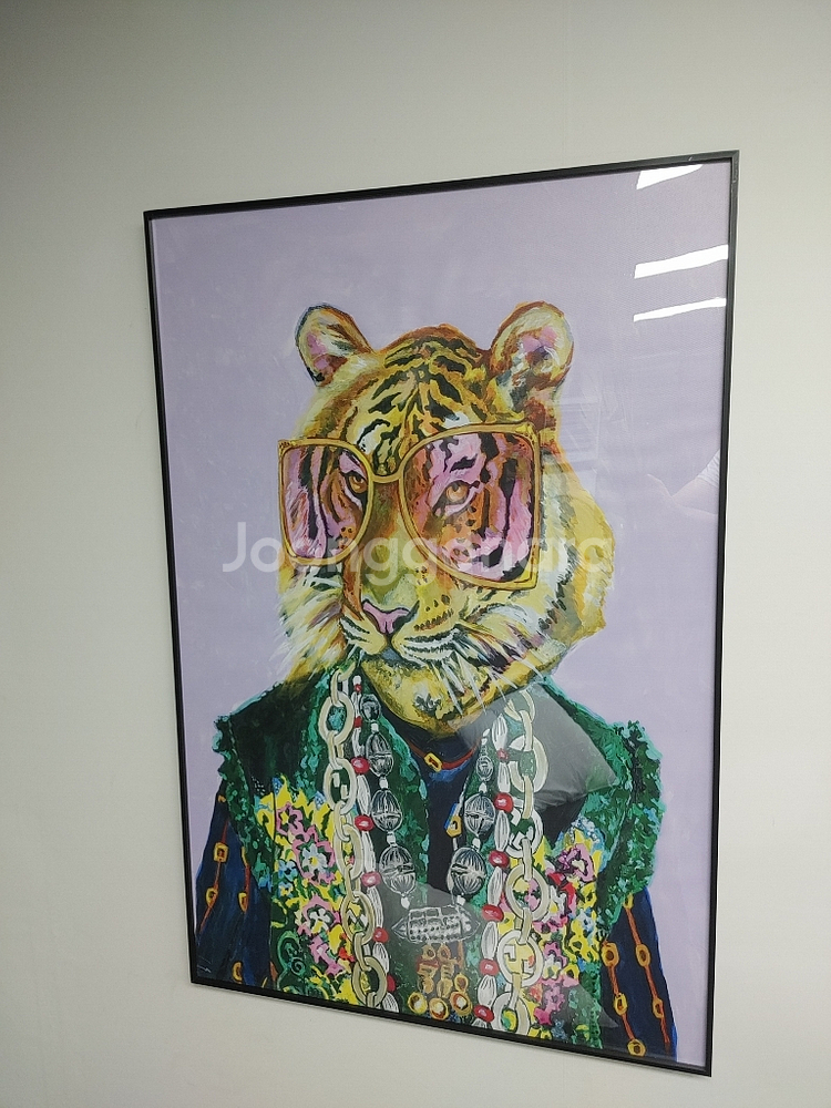 안테리어용 초대형 그림액자 대형액자 사자그림 팝니다--4