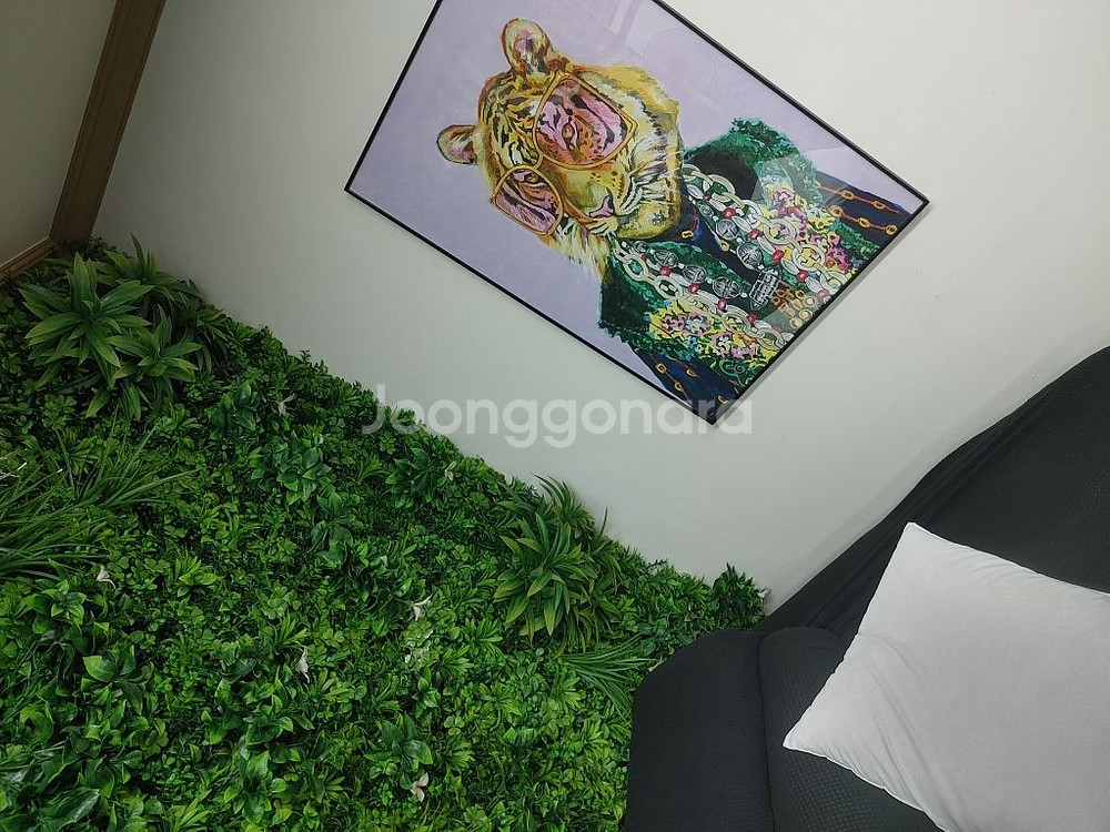 안테리어용 초대형 그림액자 대형액자 사자그림 팝니다--7