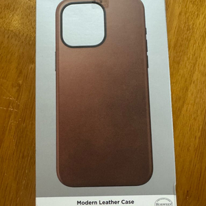 (미개봉)아이폰15프로맥스 노마드 호윈 가죽케이스