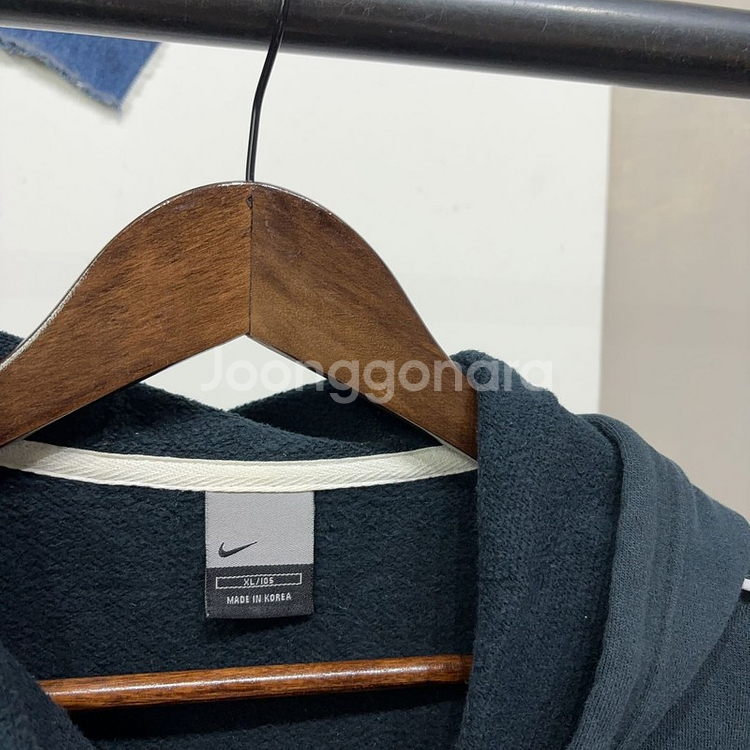 (105) 나이키 스트릿 캐주얼 기모 후드티--1