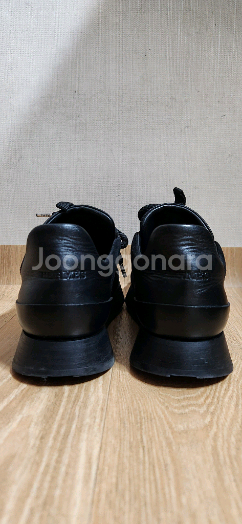 (240)에르메스신발 블랙 스웨이드 에르메스스니커즈--3