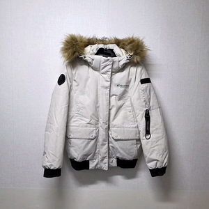 디스커버리 여성 덕다운 숏패딩 M