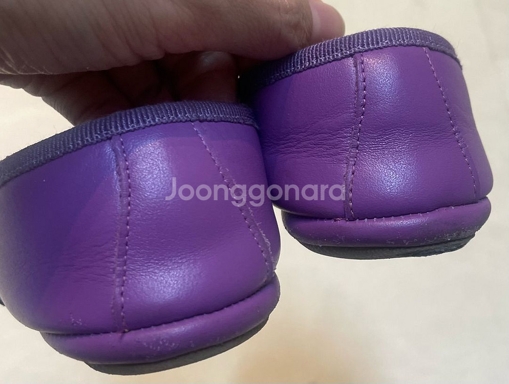 퍼플 발레리나 플랫슈즈 27--4