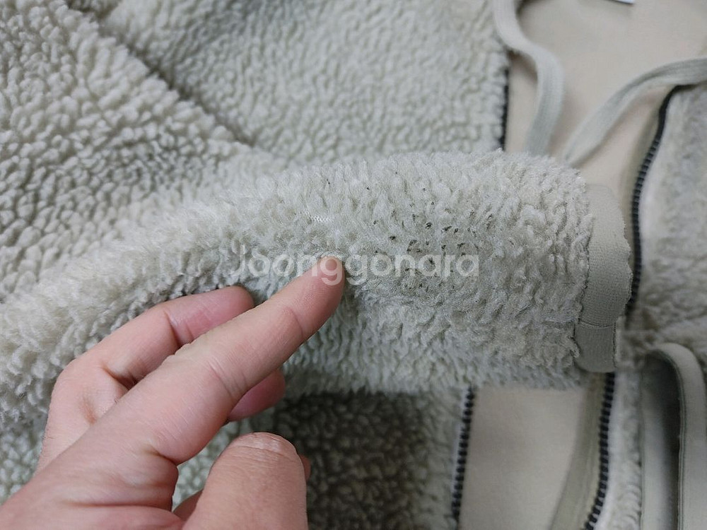 Discovery 디스커버리 연카키톤 후드뽀글이집업--8