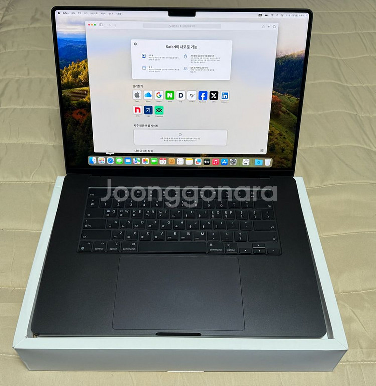 맥북프로 M3max 16인치 48gb/2tb 새상품급--0