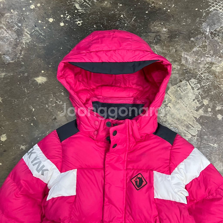 110) 블랙야크 키즈 구스다운 패딩 점퍼 거위털 패딩--1