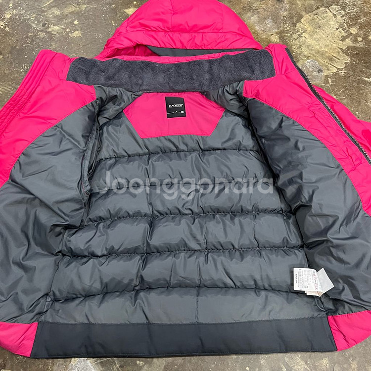 110) 블랙야크 키즈 구스다운 패딩 점퍼 거위털 패딩--3