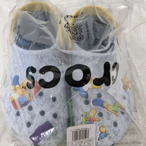 정품 심슨 콜라보 크록스 280 미개봉