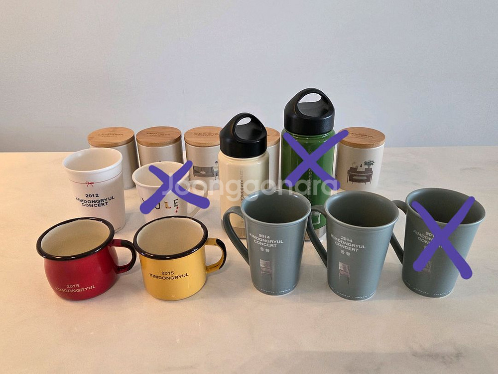 김동률 역대 콘서트 굿즈 (캔들, 텀블러, 머그컵) 판매합니다.--0