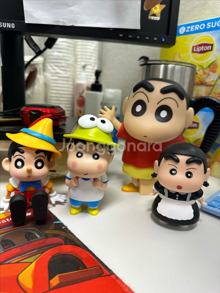 짱구 피규어 4종일괄판매--0