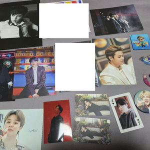 방탄소년단 bts 지민 포토카드 포카 사진 bt21 치미인형 등