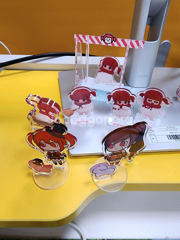 던파 강남 팝업 아크릴 굿즈팝니다--0