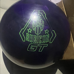 (중고볼링공) 로또그립 루비콘GT 15파운드 볼링공 (투핸드,투핑거)