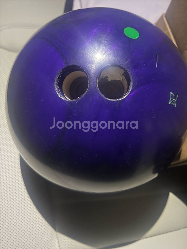 (중고볼링공) 로또그립 루비콘GT 15파운드 볼링공 (투핸드,투핑거)--1