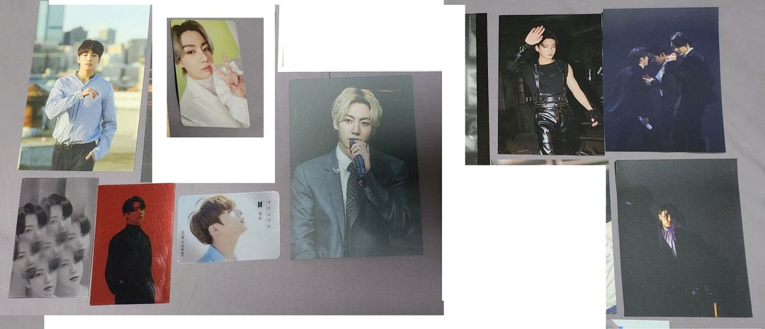 방탄소년단 bts 지민 정국 포토카드 포카 사진 등 이미지