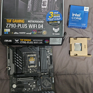 i7 14700kf + asus z790 d4 + 64gb 램