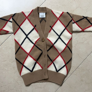 버버리 키즈 가디건 3y