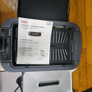 (인기) 연기+냄새잡는 안방그릴 파워 (AB901MF)본체+필터10개+가방 세트