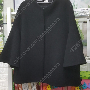 듀엘 여성자켓 55 울 케이프자켓 망또자켓 WB35