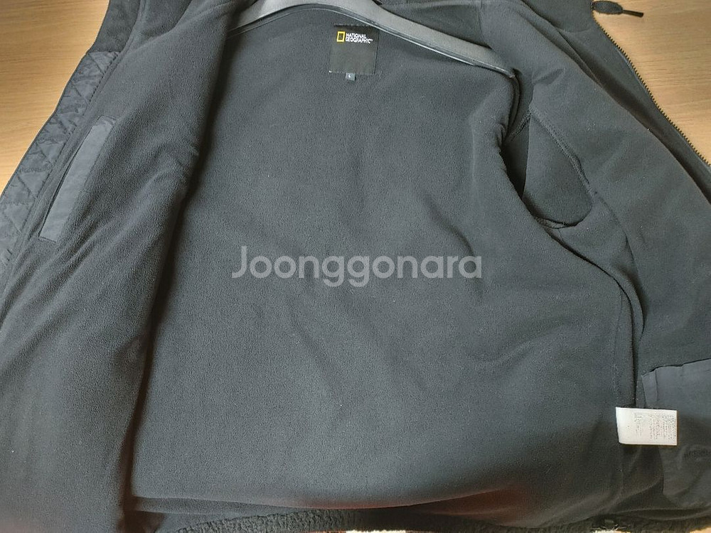 NATIONAL GEOGRAPHIC 내셔널 지오그래픽 후드 뽀글이 점퍼--7