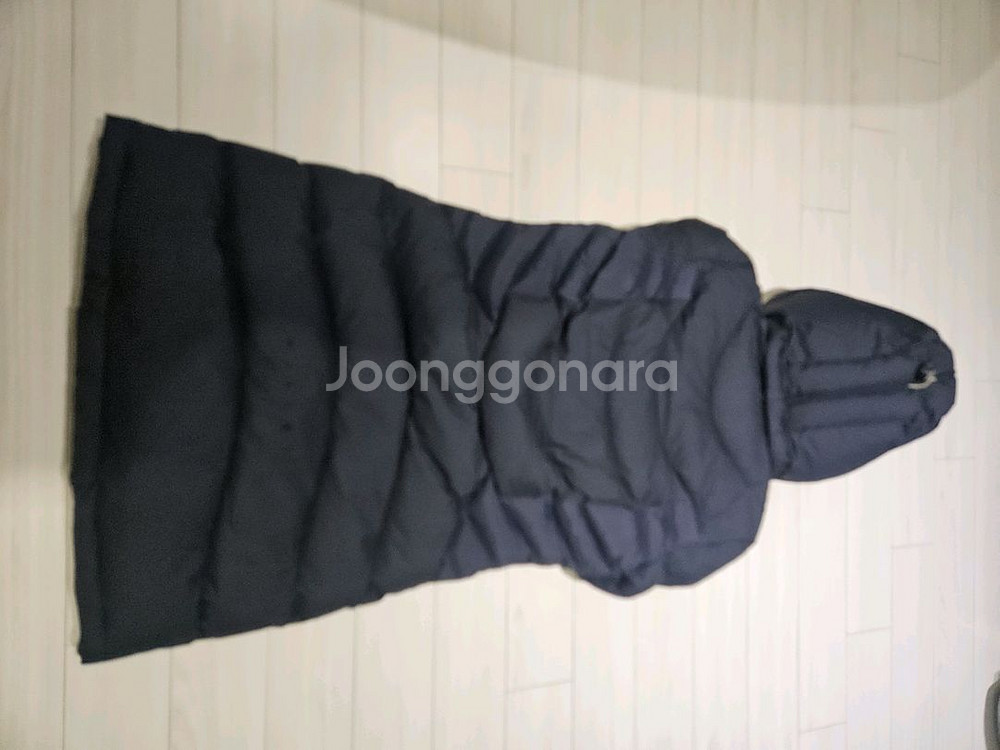 밀레 다운여성롱패딩<90>사이즈--1