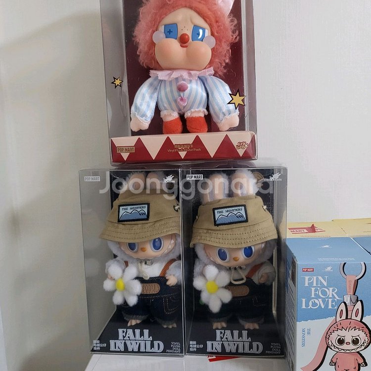 팝마트 봄에피는 라부부 인형 키링--1