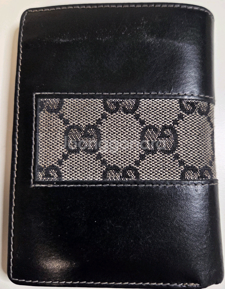 구찌 GG 패턴 남성 반지갑--1