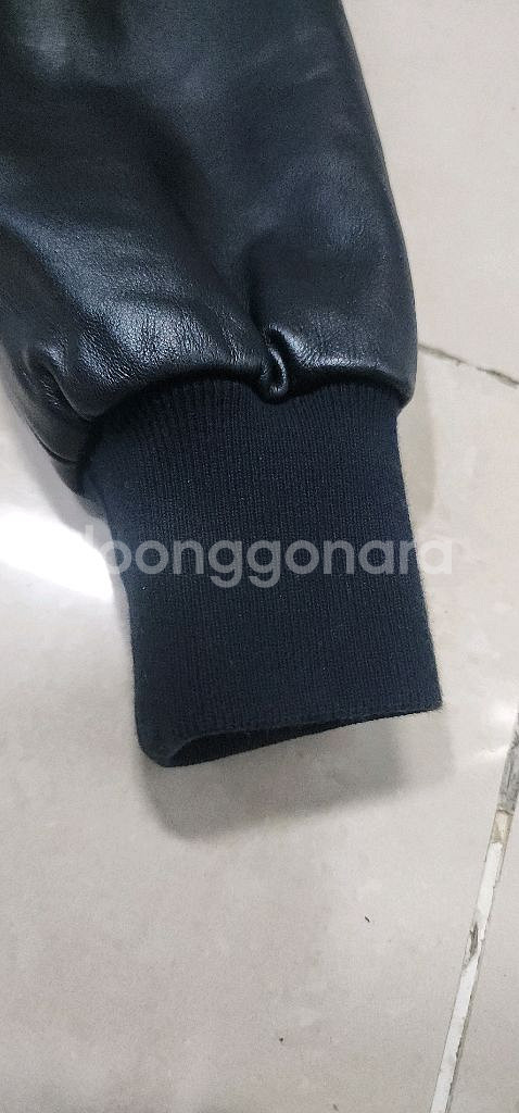 산드로 남자 양가죽 봄버자켓 95--6