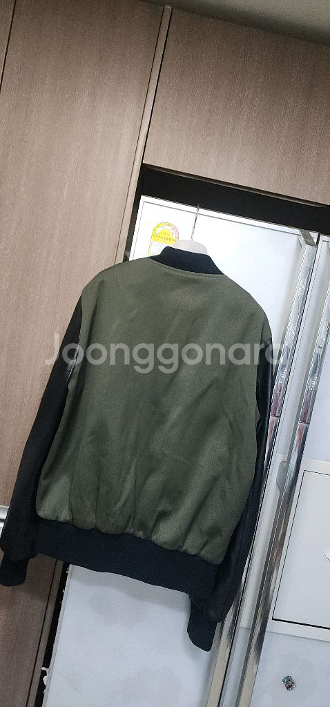 산드로 남자 양가죽 봄버자켓 95--5