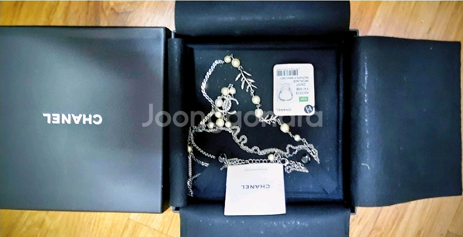 샤넬 18K 골드 체인 목걸이--0