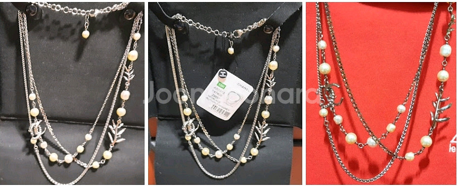 샤넬 18K 골드 체인 목걸이--3