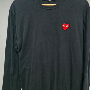 [XL] 꼼데가르송 검정 긴팔티 롱슬리브 정품