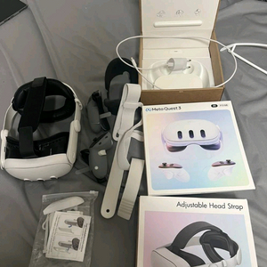 메타 퀘스트3 512GB 풀박스 + 사제 스트랩 + 안면폼 세트