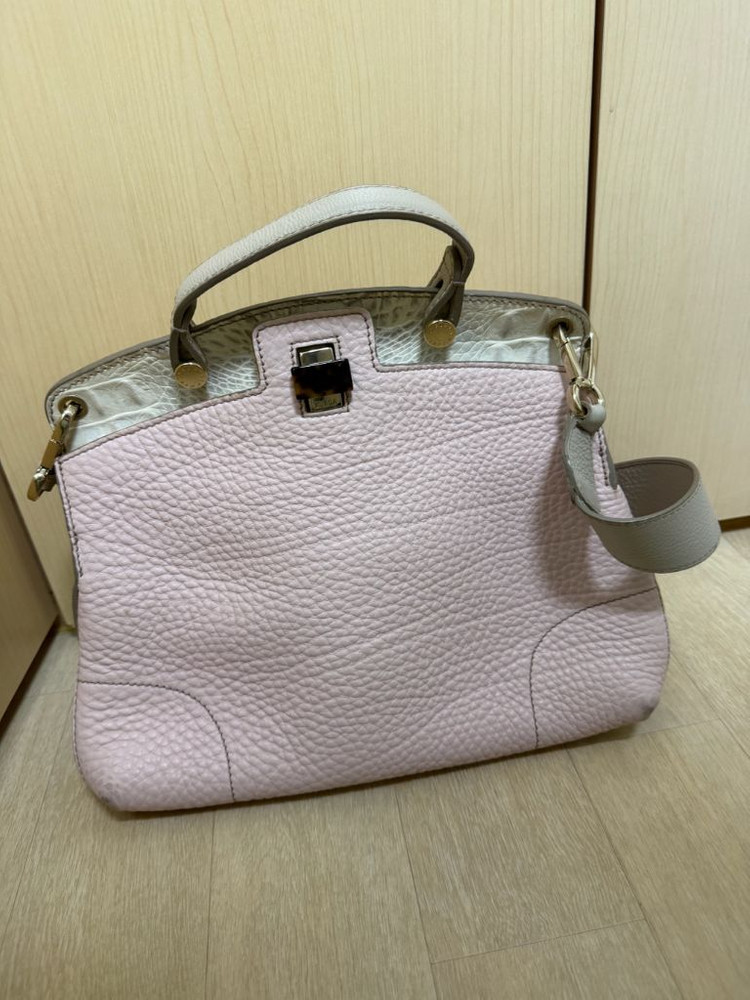 훌라 파이퍼백 소가죽 명품 토트백 furla (악어가죽 엠보 한정판) 이미지