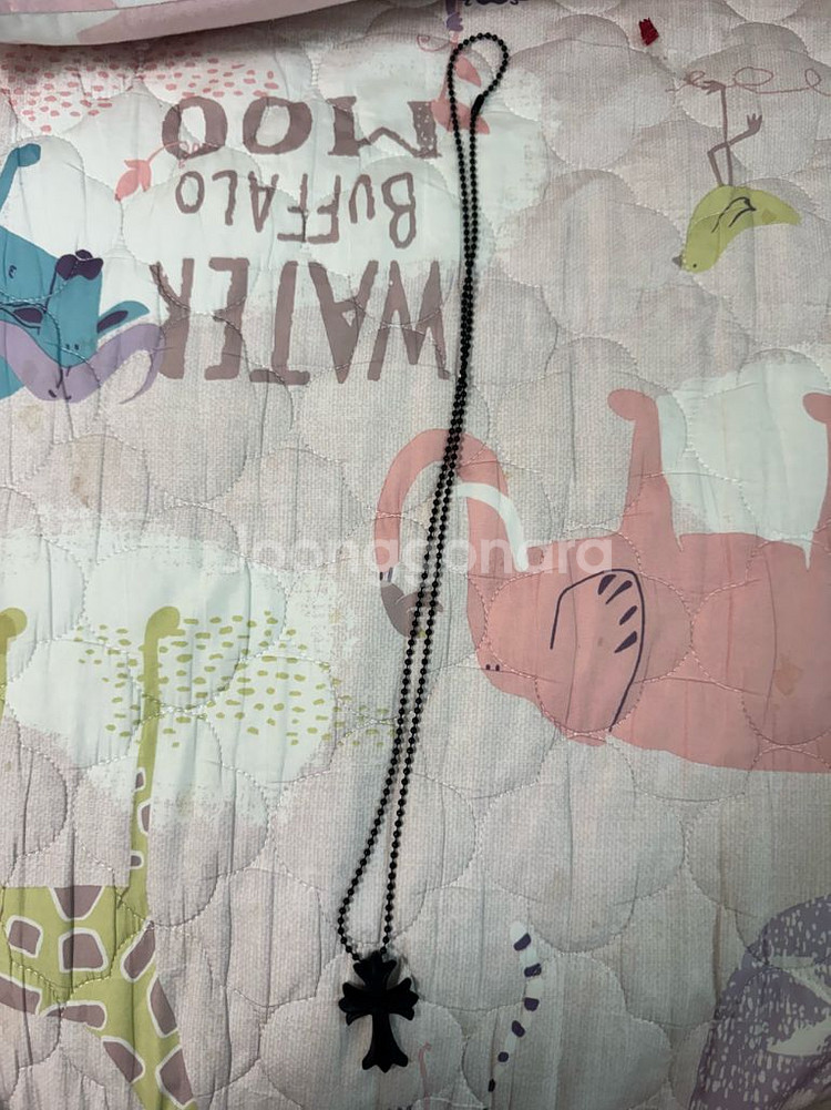 크롬하츠 실리크롬 CH 크로스 목걸이--2