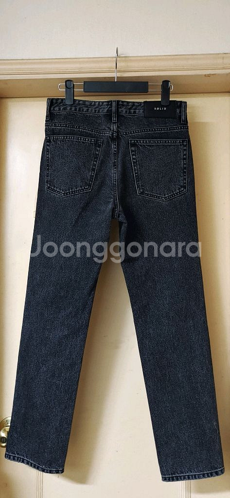 솔리드옴므 흑청진 팝니다--1