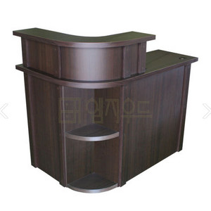 업소용 우코너 2단 수납형 카운터 가구