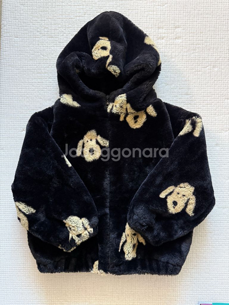 리미떼두두 퍼피 퍼후드집업점퍼(L사이즈)--0