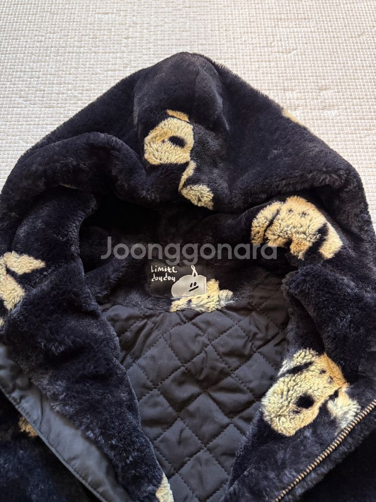 리미떼두두 퍼피 퍼후드집업점퍼(L사이즈)--2