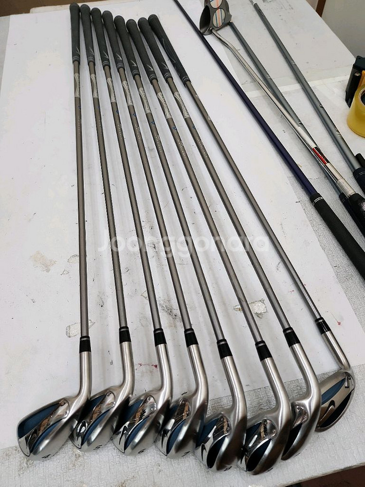 40만 좌타용 나이키 아이언 등 여성용 골프채 풀세트--3