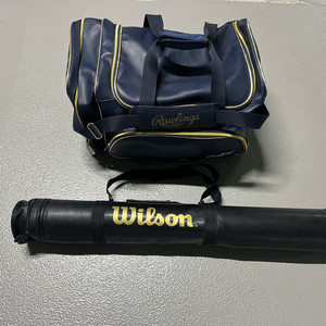 야구 가방세트(롤링스, 윌슨)