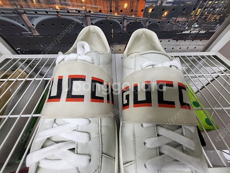 구찌 남성 스니커즈 270 로고 밴딩 에이스 남성스니커즈 SC10--6