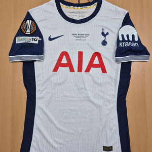 2425 토트넘 유로파우승 손흥민 풀마킹 어센틱 유니폼