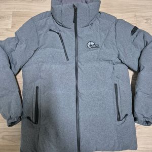 네파 그레이 구스다운 패딩 100