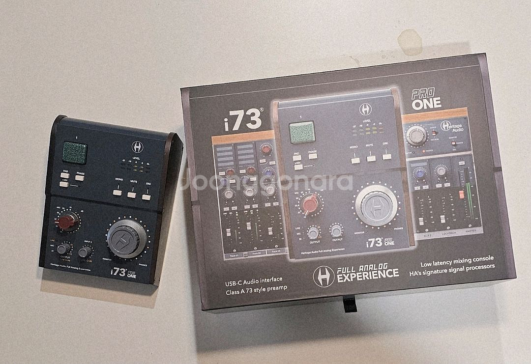 헤리티지 오디오 i73 PRO ONE 오디오 인터페이스--0